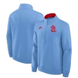 Nike St. Louis Cardinals Quarter-Zip Pullover